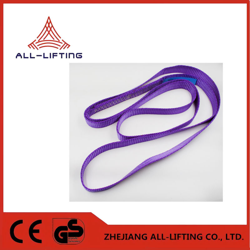 One Way Single Ply Endless Polyester Flat Webbing Sling