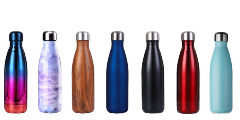 Stainless Steel Vacuum Flask with Tea Infuser & Strainer Double Wall Insulated Coffee Travel Mug