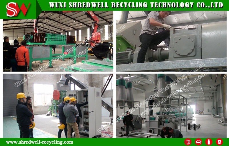 Large Capacity Used Tire/Tyre Recycling Machine on Sale