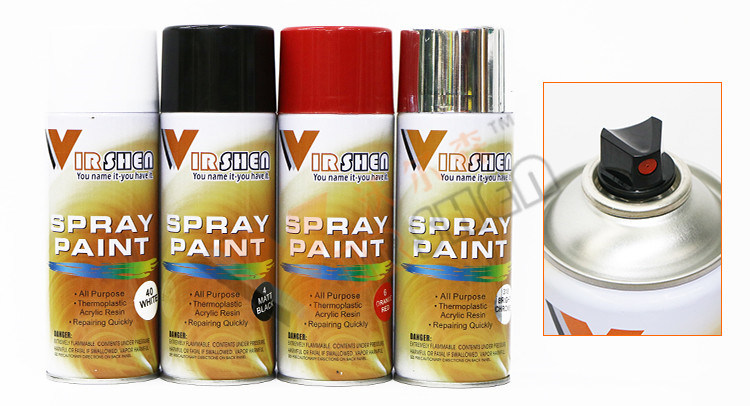 Colorful Reflective Graffiti Aerosol Fluorescent Spray Paint