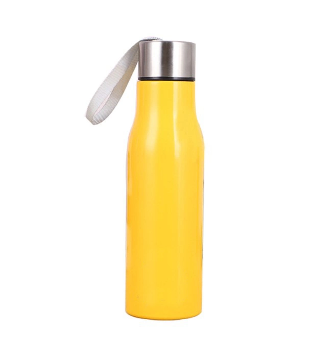 500ml String Sport BPA Free Coffee Stainless Steel Sports Drinking Single Wall Stainless Steel Water Bottle