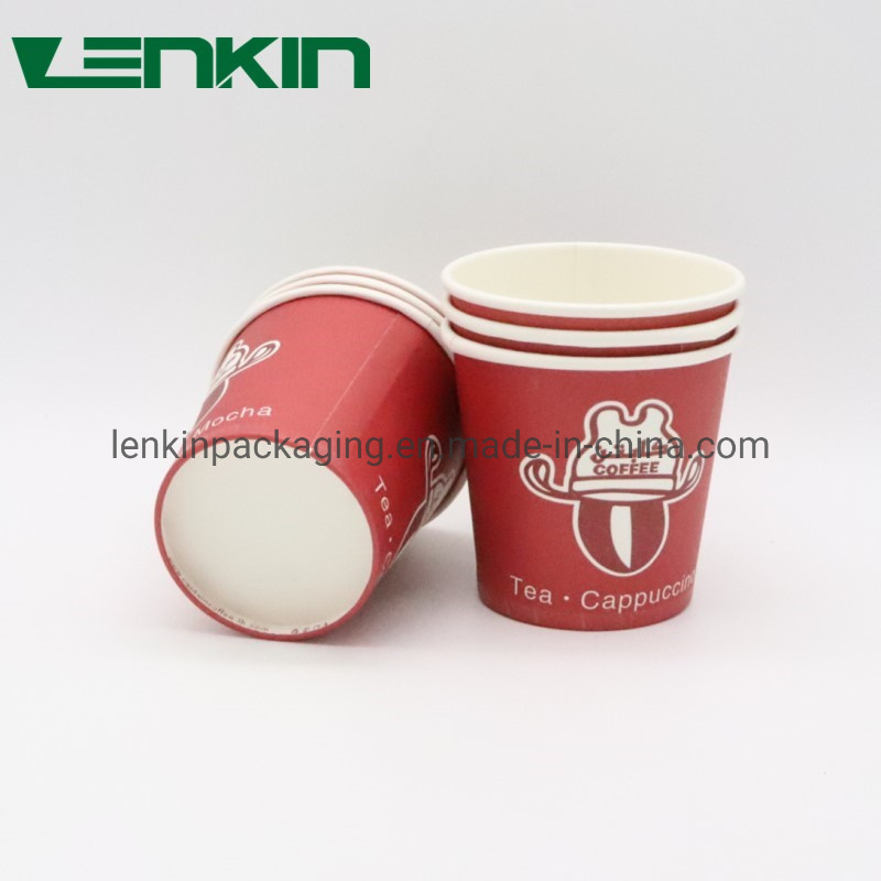 4 Oz Small Capacity Fashion Eco-Friendly Paper Coffee Mug
