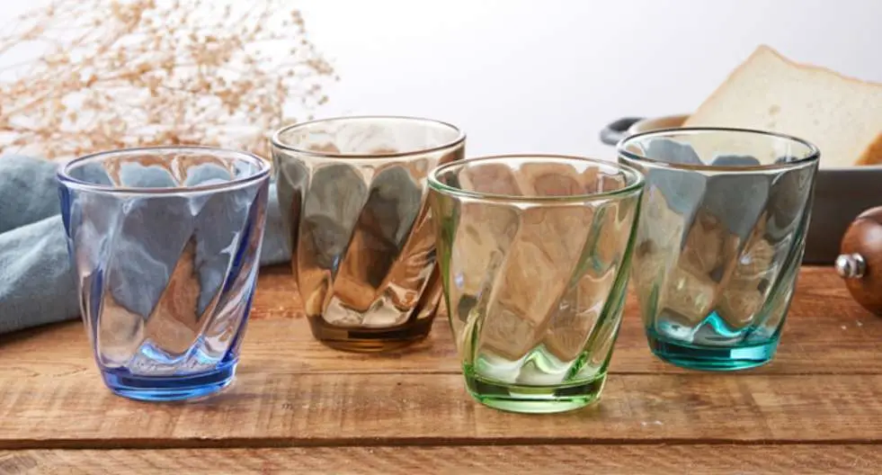 Beer Cup/Water Glass Cup / Dazzle Colour Crystal Cup/ Online Cup/Colored Cup/Drink Cup
