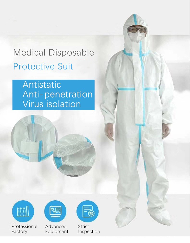 New Pot Products Single Use Nonwoven Health Health Products Isolation Gown