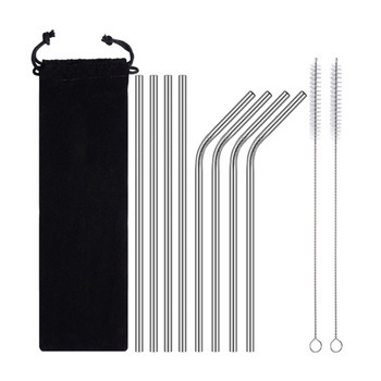 Eco Friendly Stainless Steel Drinking Straws for Tumblers Bulk Colorcocktail Straws