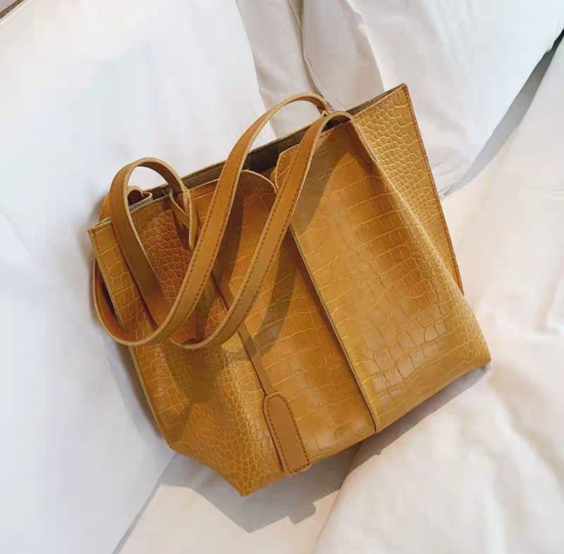 Large Capacity Croco Ladies Fashion Handbags