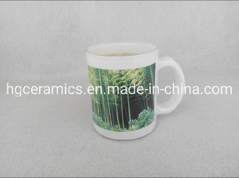 Sublimation Glass Mug, Sublimation White Glass Mug