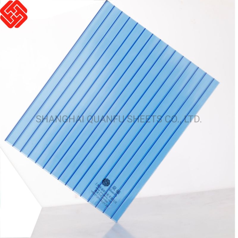 Polycarbonate Hollow Sheet Greenhouse Sheet PC Roofing Sheet