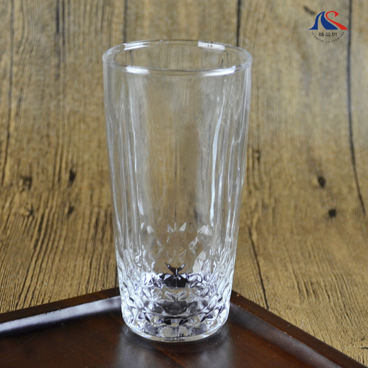 400ml Highball Drinking Glass Cup for Juice Transparent Water Mug