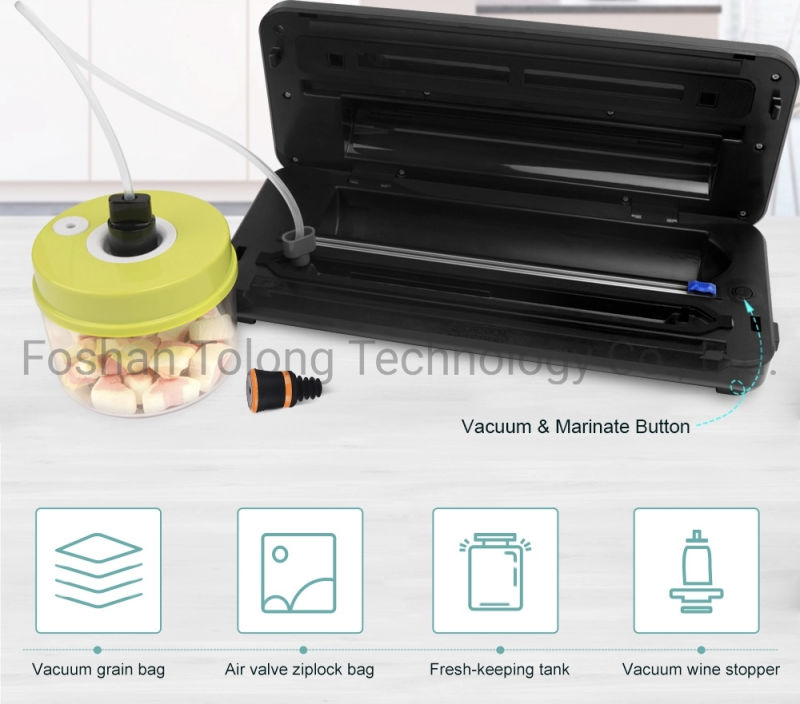 Snack Vacuum Tank and Vacuum Sealing Machine.