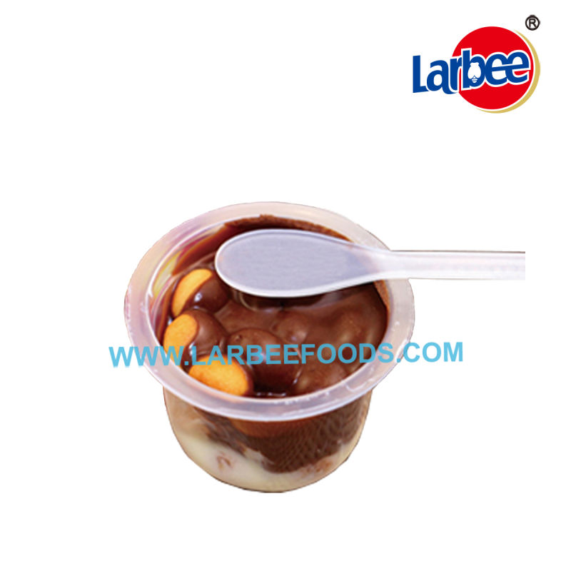 6g Mini Cup Chocolate with Biscuits in Jar for Children