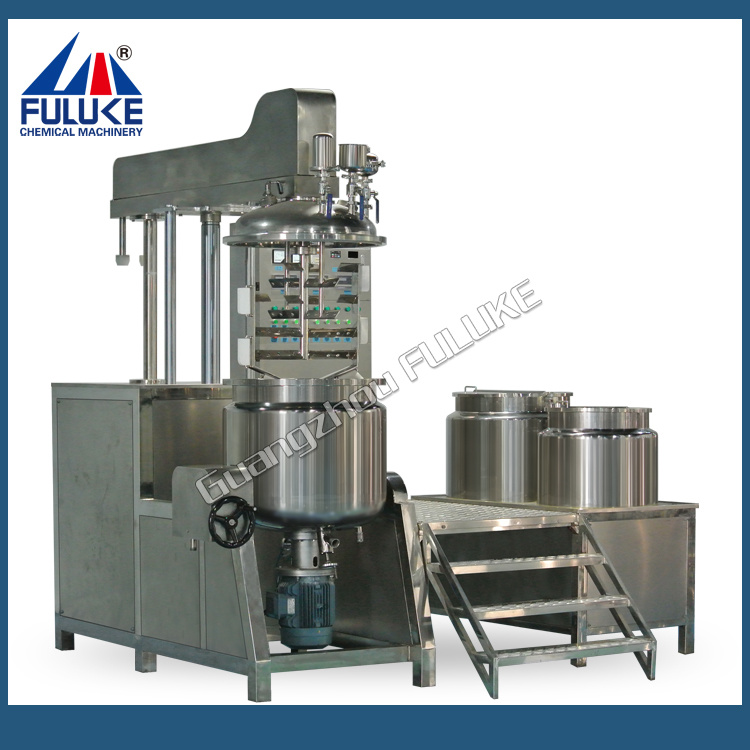 100L, 200L, 500L Stainless Steel Emulsifier Vacuum Mixer (FULUKE)