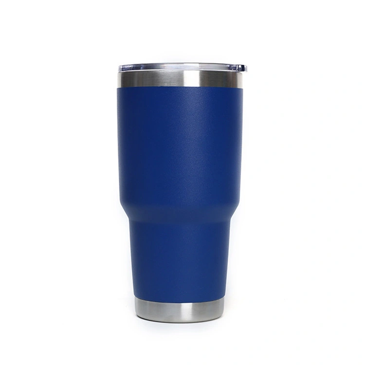 Wholesale Powder Coated Vacuum Tumbler Coffee Cups 30oz Insulated Stainless Steel Tumbler