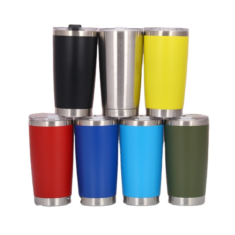 18/8 Stainless Steel Double Wall Tumbler 20oz Insulated Coffee Travel Mug Tumbler