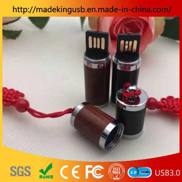 New Cylindrical High-End Business Retro Chinese Style Gift USB Flash Drive
