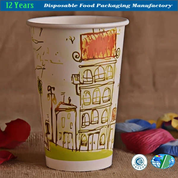 High Quality Customized Disposable Hot Coffee Insulation Paper Cup