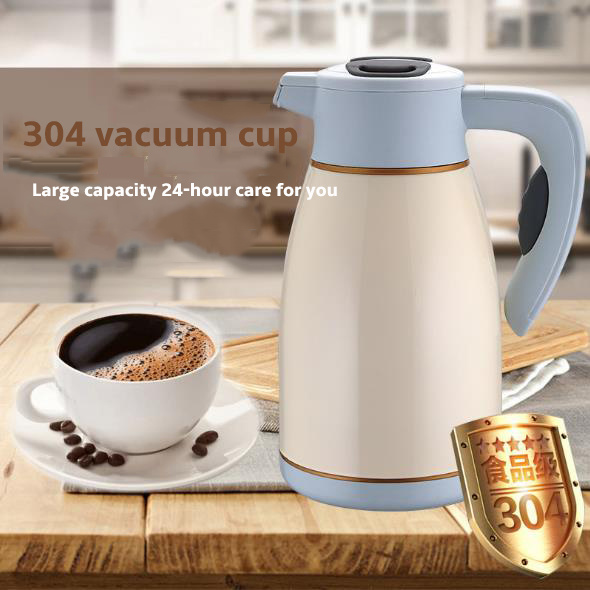 Stainless Steel Vacuum Flasks Pot Vacuum Kitchen Coffee Pot