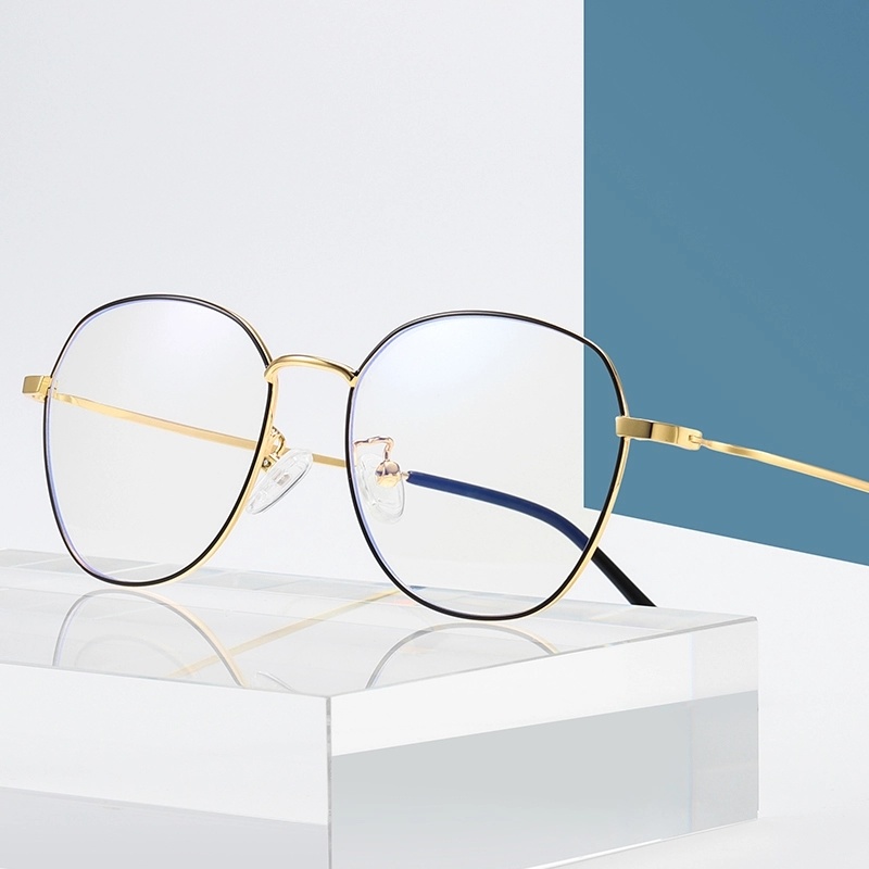 Manufacturers Wholesale Stock Men's Literature and Art Anti Blue Glasses