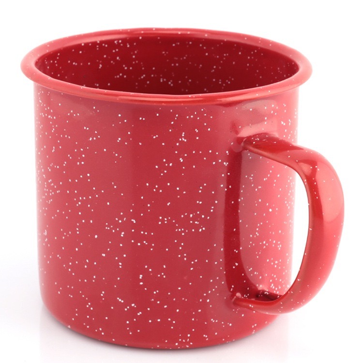 Creative Christmas Mug Christmas Gift Cup Coffee Cup Enamel Cup Customizable Logo