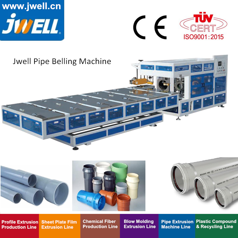 Hydraulic Drive Automatic PVC Solid-Wall/Double Wall Corrugated Pipe Belling and Socketing Equipment