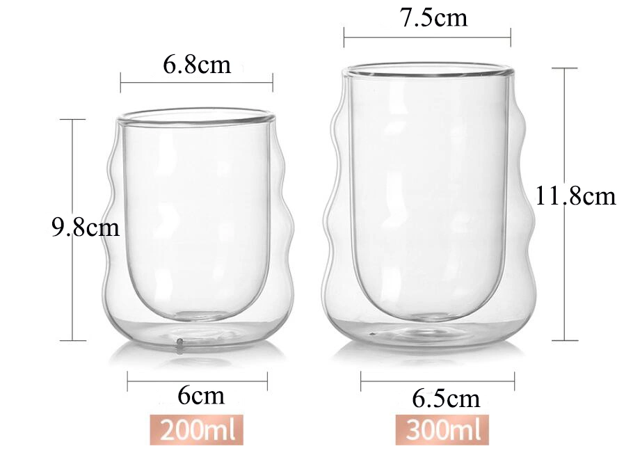 Espresso Coffee Cup Glass Coffee Cup Double Wall Coffee Cup
