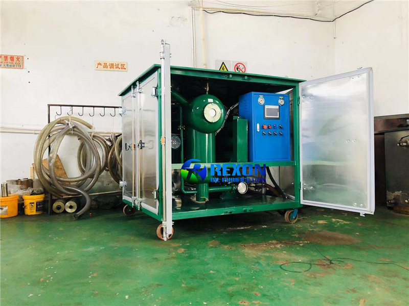 Vacuum Dehydrating and Degassing Type Insulation Oil Purifier