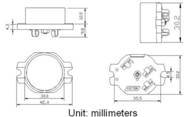 Motor Protector, Thermast, Thermal Protector Vc5 Bimetal Thermal Protector