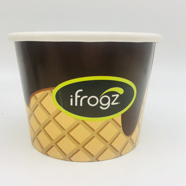Biodegradable Custom Printing Disposable Paper Ice Cream Cup
