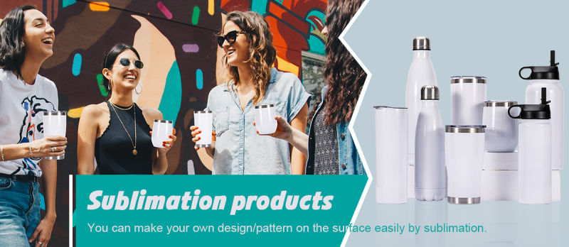 Double Walled Stainless Steel 20oz Sublimation Blanks Sublimation Tumbler