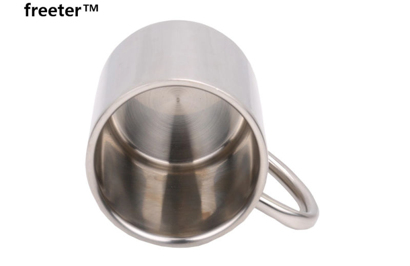 Wholesale Customized Sublimation 300ml Double Walled Stainless Steel Mug