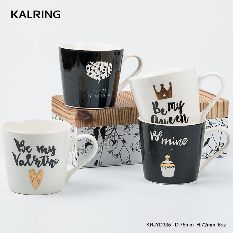 Ceramic Mug Coffee Mug Black Color Glaze Mug Gift Mug for Wholesale