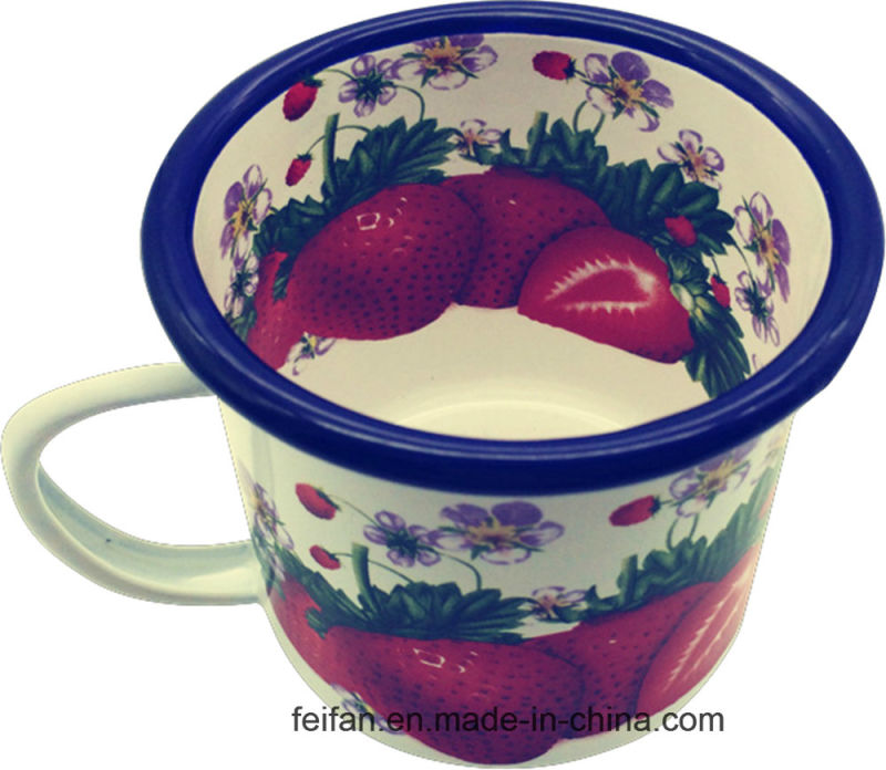 Popular Gift Enamel Mug/Cup, Camping Mug, Coffee Cup