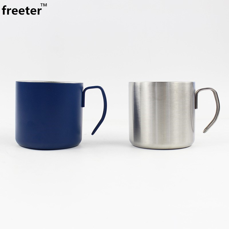New Coming 304 Stainless Steel Cup Coffee Double Wall Cups Wine Beer Camping Water Milk Cups