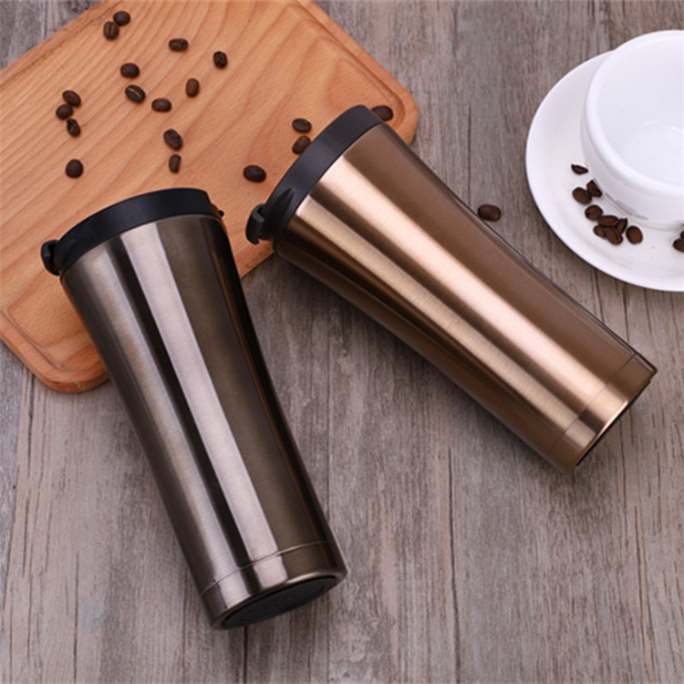 LFGB FDA 450ml Stainless Steel Auto Mug and Coffee Mug Cup (SH-SC56)