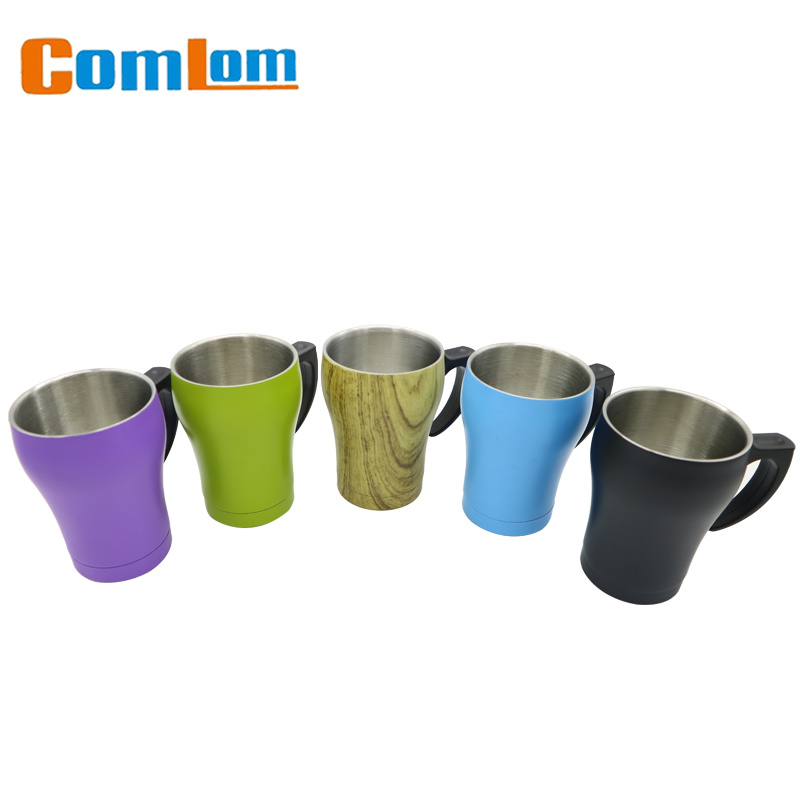 CL1C-M76 Comlom 10oz Double Wall Thermal Coffee Mug