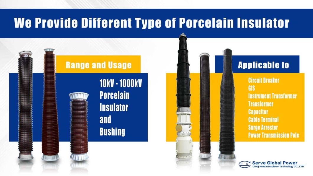 ANSI R-8 Line Post Insulators /Ceramic Insulator/Porcelain Insulator for High Voltage