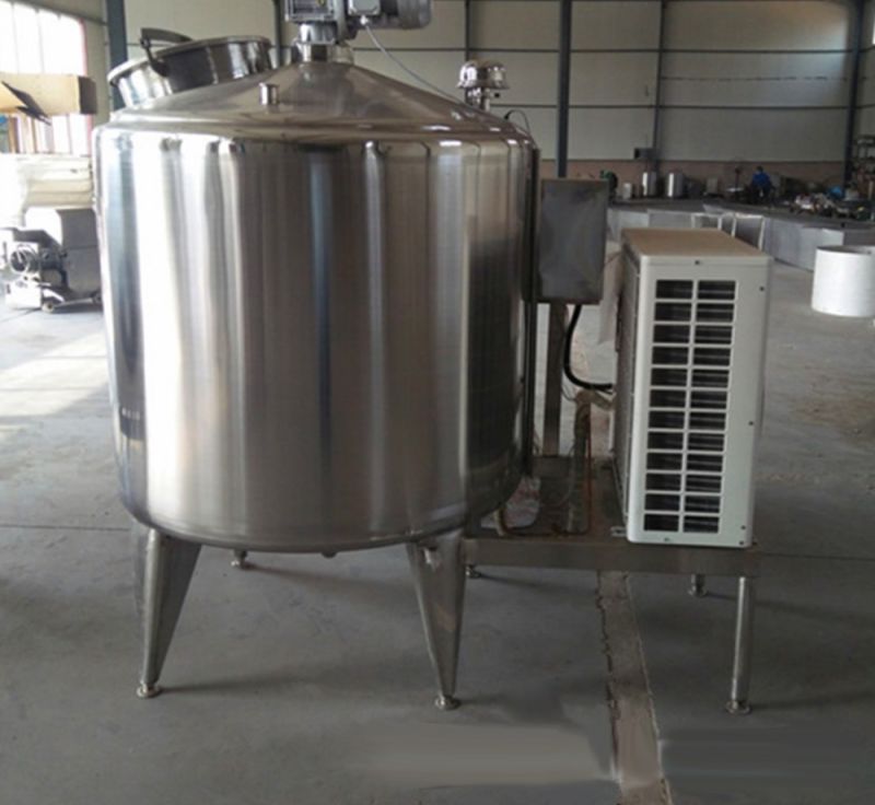 Stainless Steel Storage Raw Milk Cooler 500L 1000L 2000L