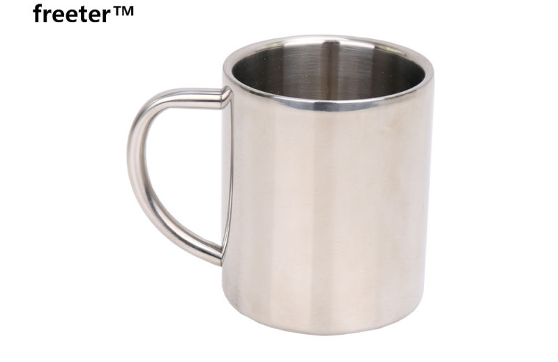 Wholesale Customized Sublimation 300ml Double Walled Stainless Steel Mug