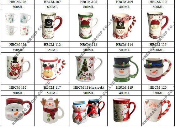 Promotional Gift Cup Promotional Christmas Cup Manufacturer Ceramic Cup