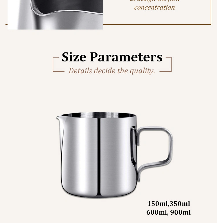 150ml Factory Direct Stainless Steel Garland Cup Milk Cup