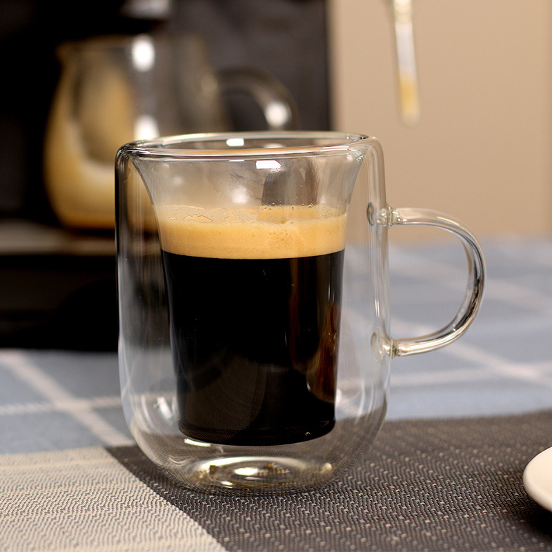 Cappuccino Glass Cup Espresso Cup 5oz Coffee Cup