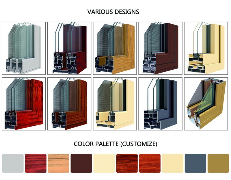 Thermal Break Profile Good Heat Insulation Performance