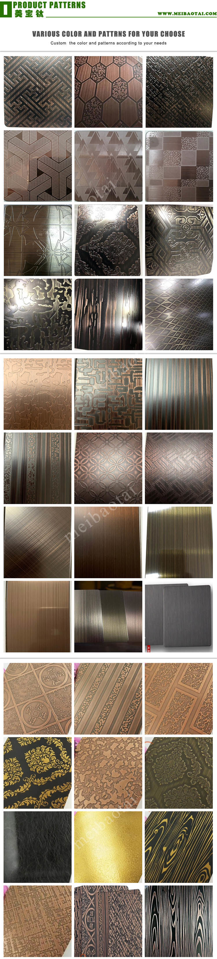430 Stainless Steel Sheet Silver Hairline Finish Stainless Steel Color Coating Plate