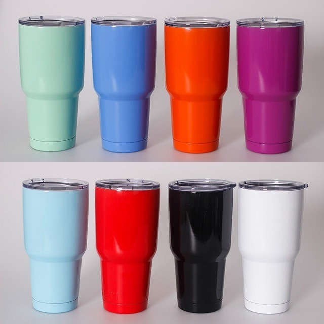 30 Oz Rambler Tumbler Vacuum Insulated Cup with Magslider Lid
