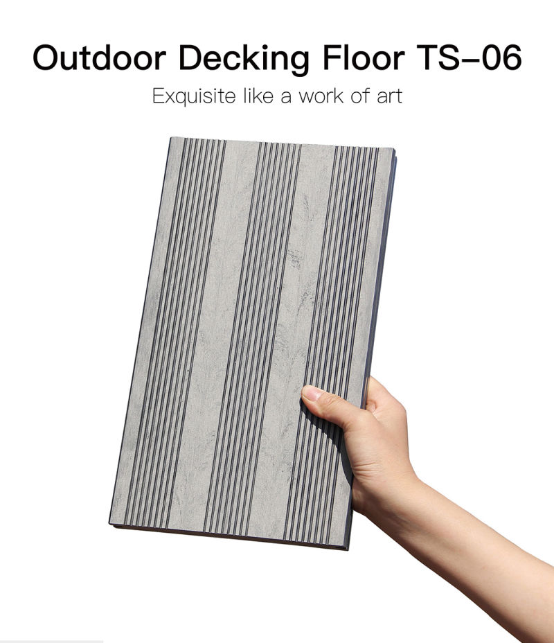 Outdoor Timber Composite Grey Composite Decking
