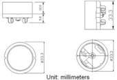 Motor Protector, Thermast, Thermal Protector Vc4-0 Bimetal Thermal Protector