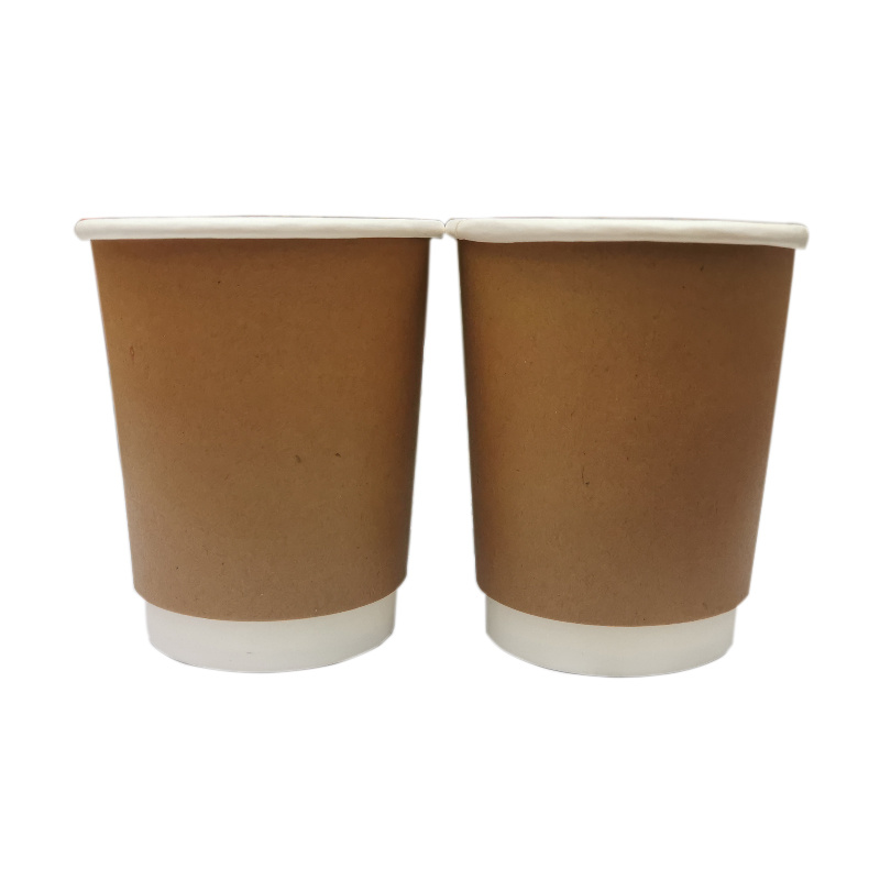One Time Cups Double Walled Paper Cups 8 Oz