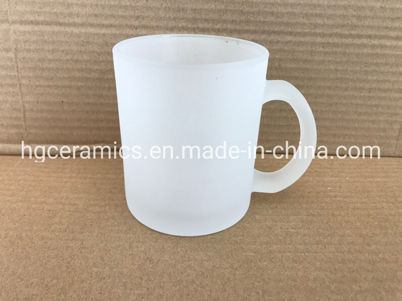 Sublimation Glass Mug, Sublimation White Glass Mug