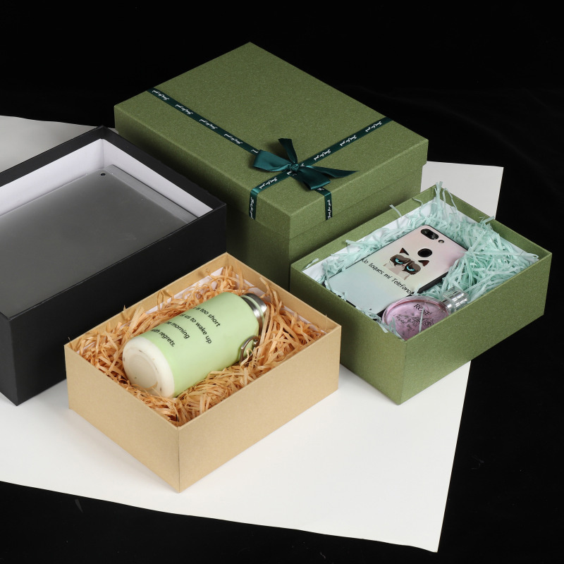Thermos Cup Box, Coaster Box, Birthday Gift Box