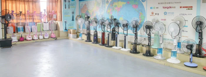 Indoor Atomizer Mist Cooler Water Spray Home Misting Fan